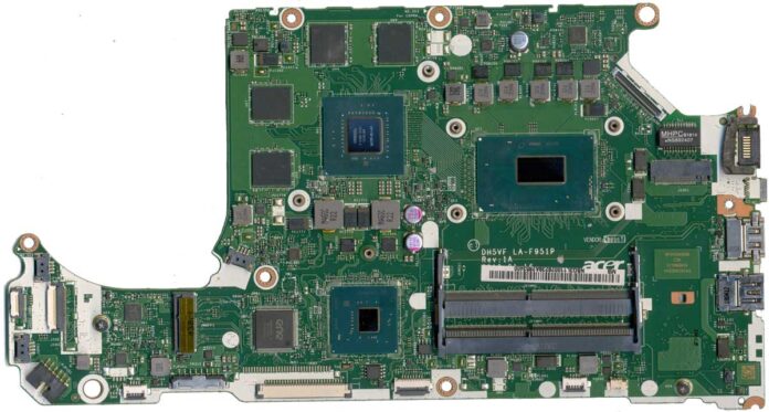 Acer NITRO AN515-52 LA-F951P REV 1A Bios + EC schematic